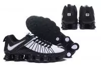 comfortable nike shox tlx nz running sneaker black line white